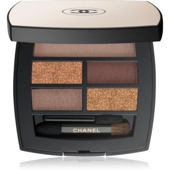 Chanel Les Beiges Eyeshadow Palette paletka očných tieňov odtieň Deep 4.5 g