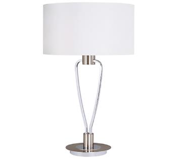 Stolová lampa Trio Paris Ii nikel 500200107