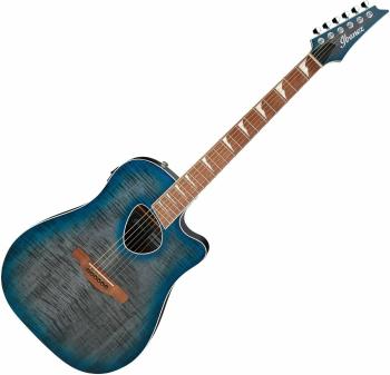 Ibanez ALT30FM-BDB Blue Doom Burst Elektroakustická gitara Dreadnought