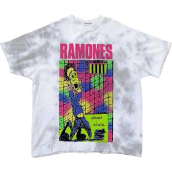 Ramones tričko Escapeny Biela XXL