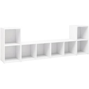 SHUMEE 4 ks biela, 72 × 35 × 36,5 cm (3079970)