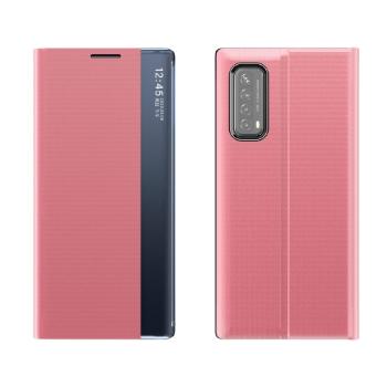 SLEEP CASE Zaklápací kryt Huawei P Smart 2021 ružový