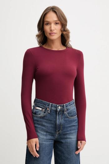 Tričko s dlhým rukávom United Colors of Benetton čierna farba, 3ZQM3M858