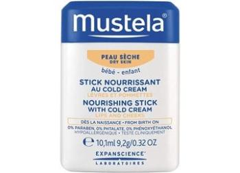 Mustela Vyživujúca a hydratačná tyčinka na pery a líca (Nourish Stick with Cold Cream) 9,2 g