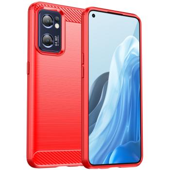 FLEXI TPU Kryt pre Oppo Reno7 5G červený