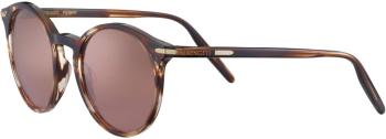 Serengeti Leonora Shiny Striped Brown/Polarized Drivers Gradient Lifestyle okuliare