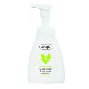 Ziaja Penové mydlo na ruky a telo Lemon Cake (Hands & Body Foam Wash) 250 ml