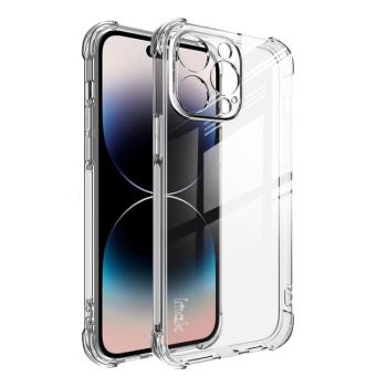 IMAK Ochranný silikónový kryt Apple iPhone 14 Pro priehľadný