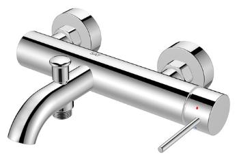 Vaňová batéria SAT Aurum bez sprchového setu 150 mm chróm SATBAUR222CR
