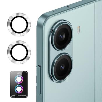 ENKAY ALU Sklo pre fotoaparát Xiaomi Poco X7 Pro SILVER