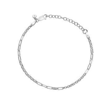 Hot Diamonds Elegantný strieborný náramok Linked DL702