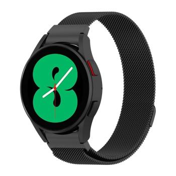 MILANESE Kovový remienok Samsung Galaxy Watch6 Classic (47mm / 43mm) a Watch6 (44mm / 40mm) čierny