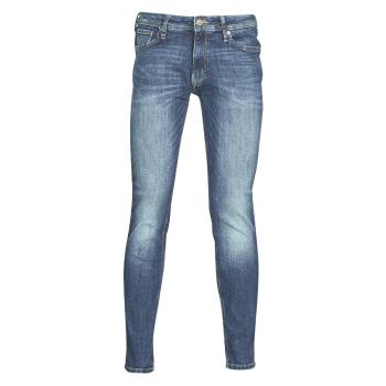 Jack & Jones  JJILIAM  Džínsy Slim Modrá