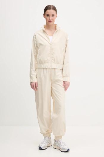 Tepláková súprava EA7 Emporio Armani dámsky, béžová farba, AF12948.7W000118