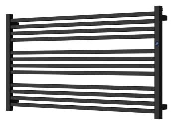 Instalprojekt - Kúpeľňový radiátor STICK LEVEL - Farba radiátora - C31 čierna matná, Rozmer radiátora - 800 × 555 mm, výkon 433 W, Typ pripojenia - Klasické (spodné) RADSTIL806031