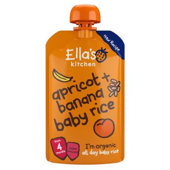 ELLA'S KITCHEN Detská ryža banán a marhuľa BIO 120 g