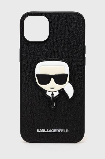 Puzdro na mobil Karl Lagerfeld Iphone 14 Plus 6,7" čierna farba