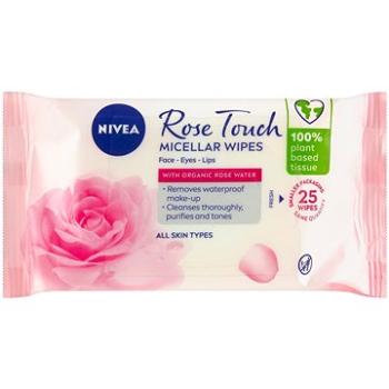 NIVEA Micellar Wipes Aqua Rose 25 ks (9005800340173)