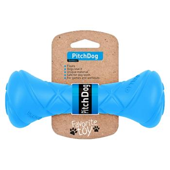 PITCHDOG Barbell penová činka pre psov modrá 1 ks