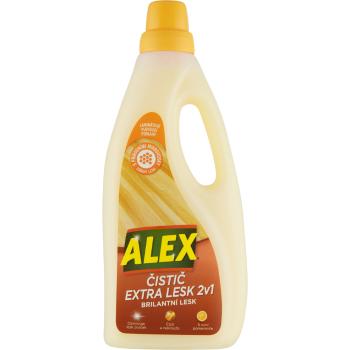 ALEX Čistič extra lesk 2v1 na laminát s vôňou pomaranča 750 ml
