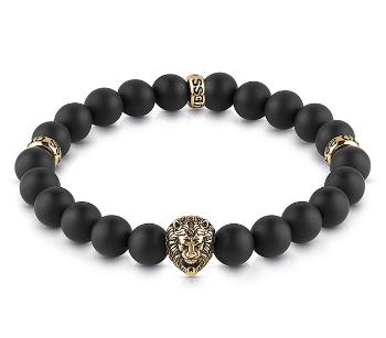 Guess Pánsky korálkový náramok Lion King JUMB01303JWYGT/U