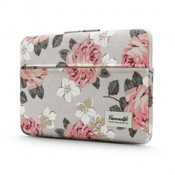 Canvaslife Sleeve taška na notebook 15-16'', white rose (CAN10303)