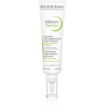 Bioderma Sébium Kerato+ gélový krém proti nedokonalostiam aknóznej pleti 30 ml