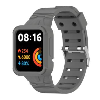 GLACIER Ochranné puzdro s remienkom Xiaomi Redmi Watch 2 Lite šedé