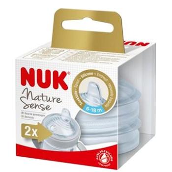 NUK Nature Sense – náhradný cumlík 2 ks (4008600306412)