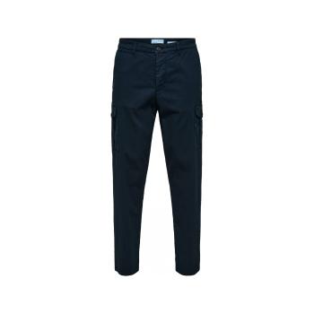 Selected  Slim Tapered Wick 172 Cargo Pants - Dark Sapphire  Nohavice Modrá