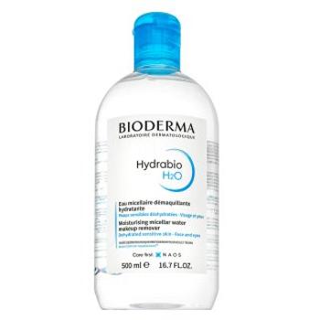 Bioderma Hydrabio odličovacia micelárna voda H2O Micellar Cleansing Water and Makeup Remover 500 ml