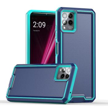 DOUBLE COLOR Ochranný kryt pre T Phone Pro / T Phone Pro 2023 modrý