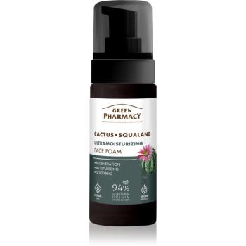 Green Pharmacy Cactus & Squalane Face Foam hydratačná pena 150 ml
