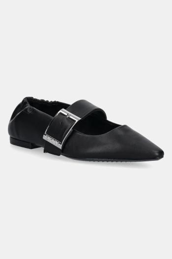 Baleríny Dkny Cormic čierna farba, K3501170