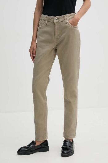 Rifle Pepe Jeans TAPERED JEANS HW dámske, stredne vysoký pás, PL204591YH3