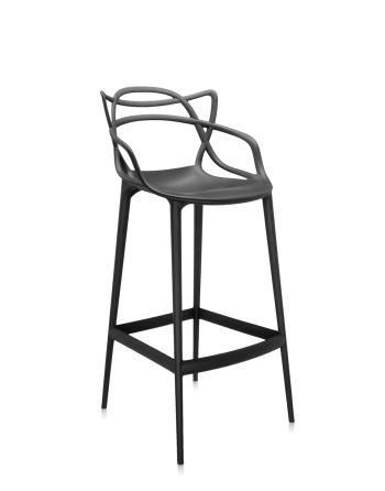 Barová židle A.I. STOOL RECYCLED, v. 75 cm, více barev - Kartell Szín: černá