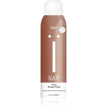 Naif Body Glow sprchová pena Jasmin & Cedarwood 200 ml