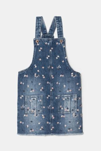 Dievčenské rifľové šaty Guess mini, rovný strih, K5RK11 D45E0