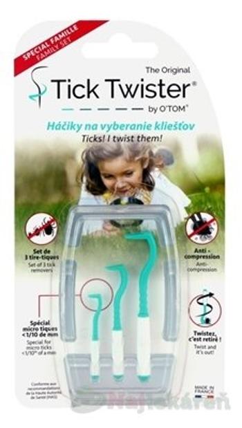 Tick Twister HÁČIKY NA VYBERANIE KLIEŠŤOV rôzne veľkosti 3 ks