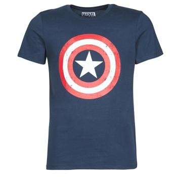 Yurban  MARVEL CAPTAIN AMERICA LOGO  Tričká s krátkym rukávom Modrá