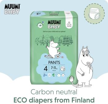 Öko bugyipelenka Muumi Baby Pants Maxi 4 (40 db)