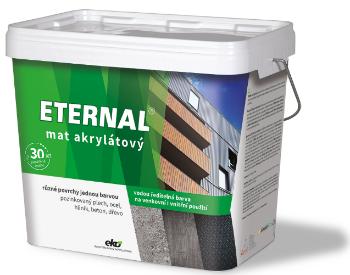 AUSTIS ETERNAL AKRYLÁT MAT - Vrchná farba do interiéru a exteriéru 013 - čierna 10 kg