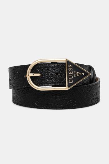 Opasok Guess CRESIDIA dámsky, čierna farba, BW9223 P5235