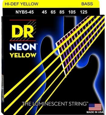 DR Strings NYB5-45 Struny pre 5-strunovú basgitaru