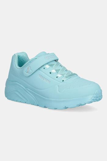Detské tenisky Skechers UNO LITE tyrkysová farba, 310451L