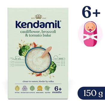 Kendamil mliečna kaša s brokolicou, karfiolom a rajčinami (150 g) (5056000505163)