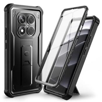Tech-Protect Kevlar kryt na Xiaomi Redmi Note 14 Pro 5G / Poco X7 5G, čierny