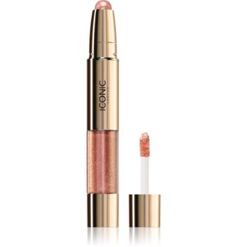 ICONIC London Glaze Crayon trblietavé očné tiene odtieň Nectar 5.14 g