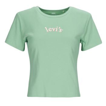 Levis  GRAPHIC RICKIE TEE  Tričká s krátkym rukávom Modrá