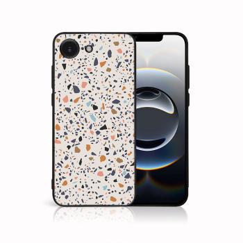 MY ART Ochranný kryt pre Apple iPhone 16e BEIGE TERRAZZO (162)